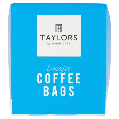 Taylors of Harrogate Decaff√© Coffee Bags 10 Enveloped Bags 75g - UK Food & Drink - 615357122482