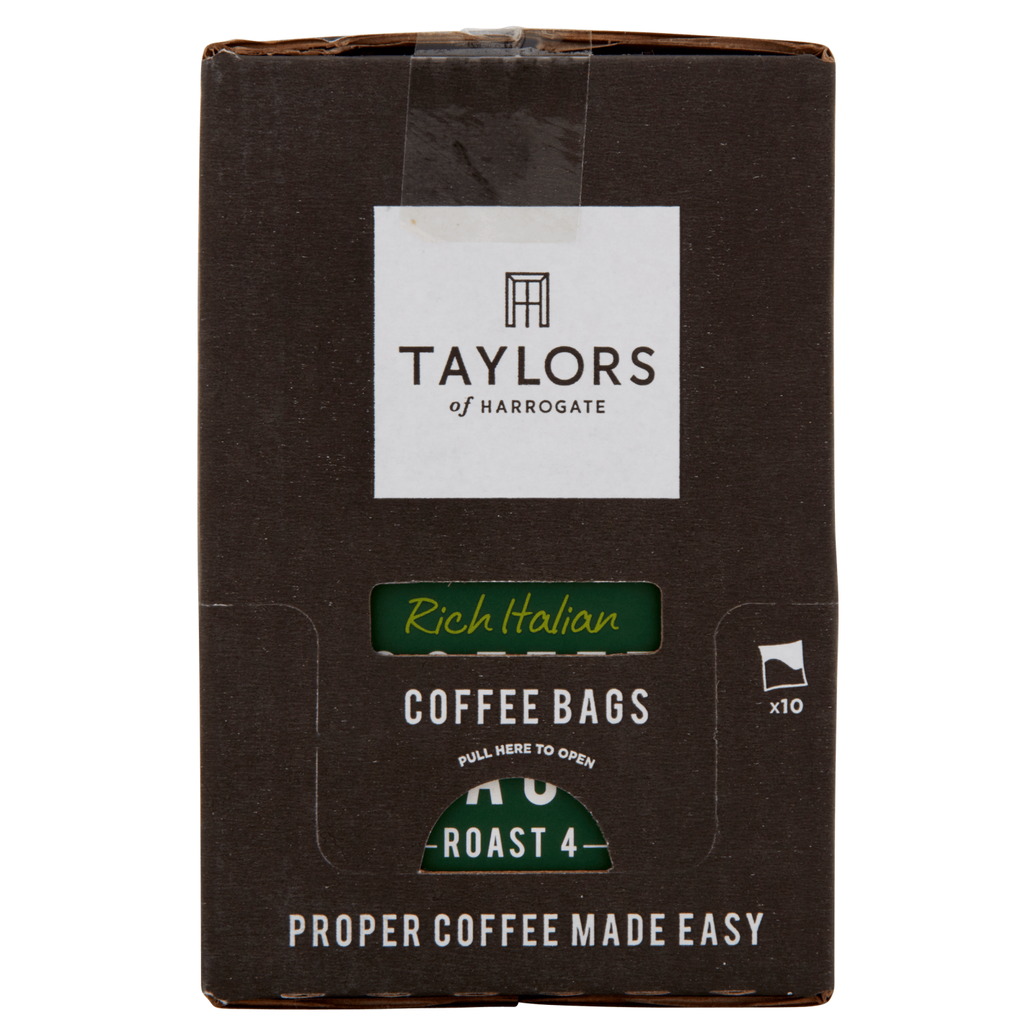 Taylors of Harrogate Rich Italian Coffee Bags 10 Enveloped Bags 75g - UK Food & Drink - 615357122468