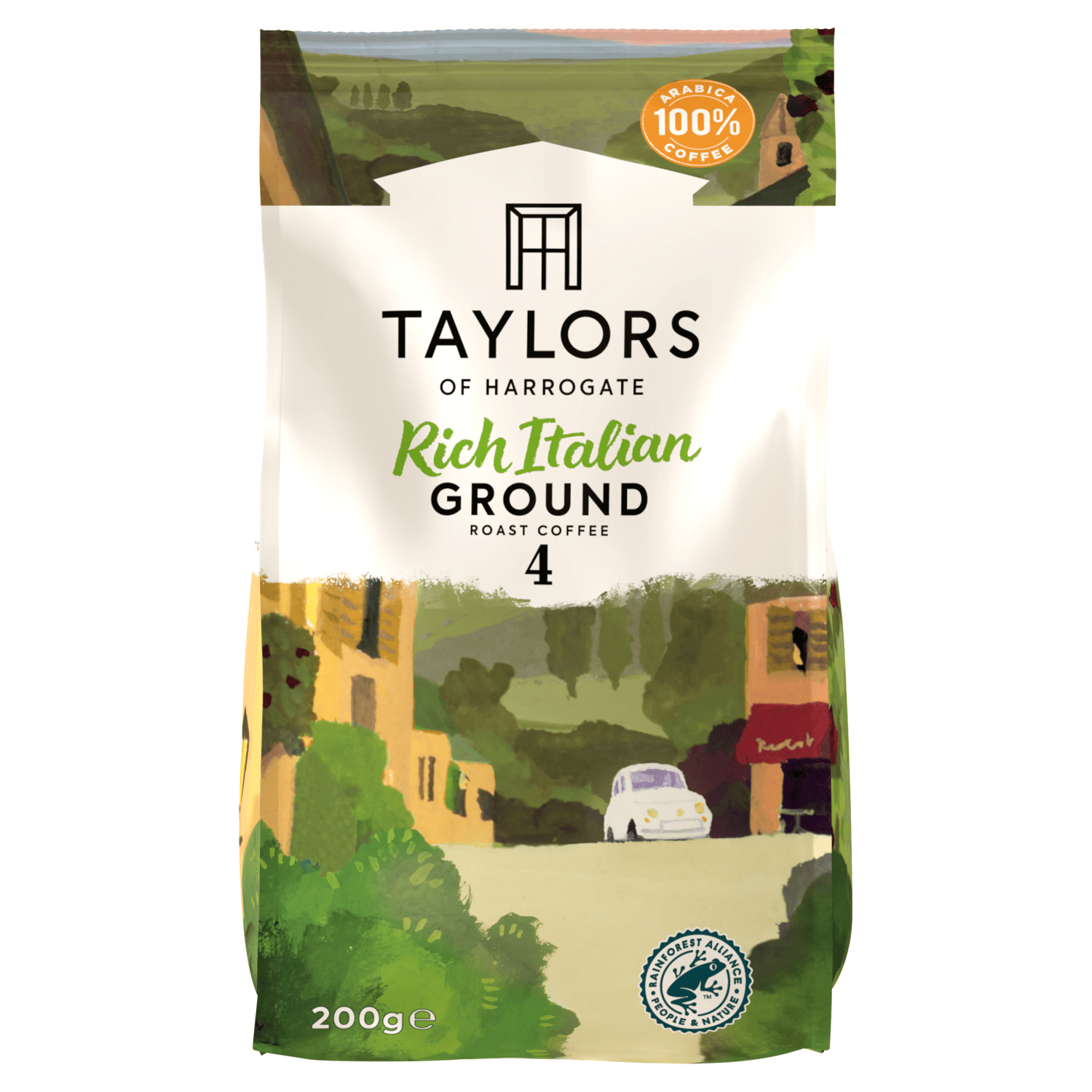 Taylors of Harrogate Rich Italian Ground Roast Coffee 200g - UK Food & Drink - 615357752665
