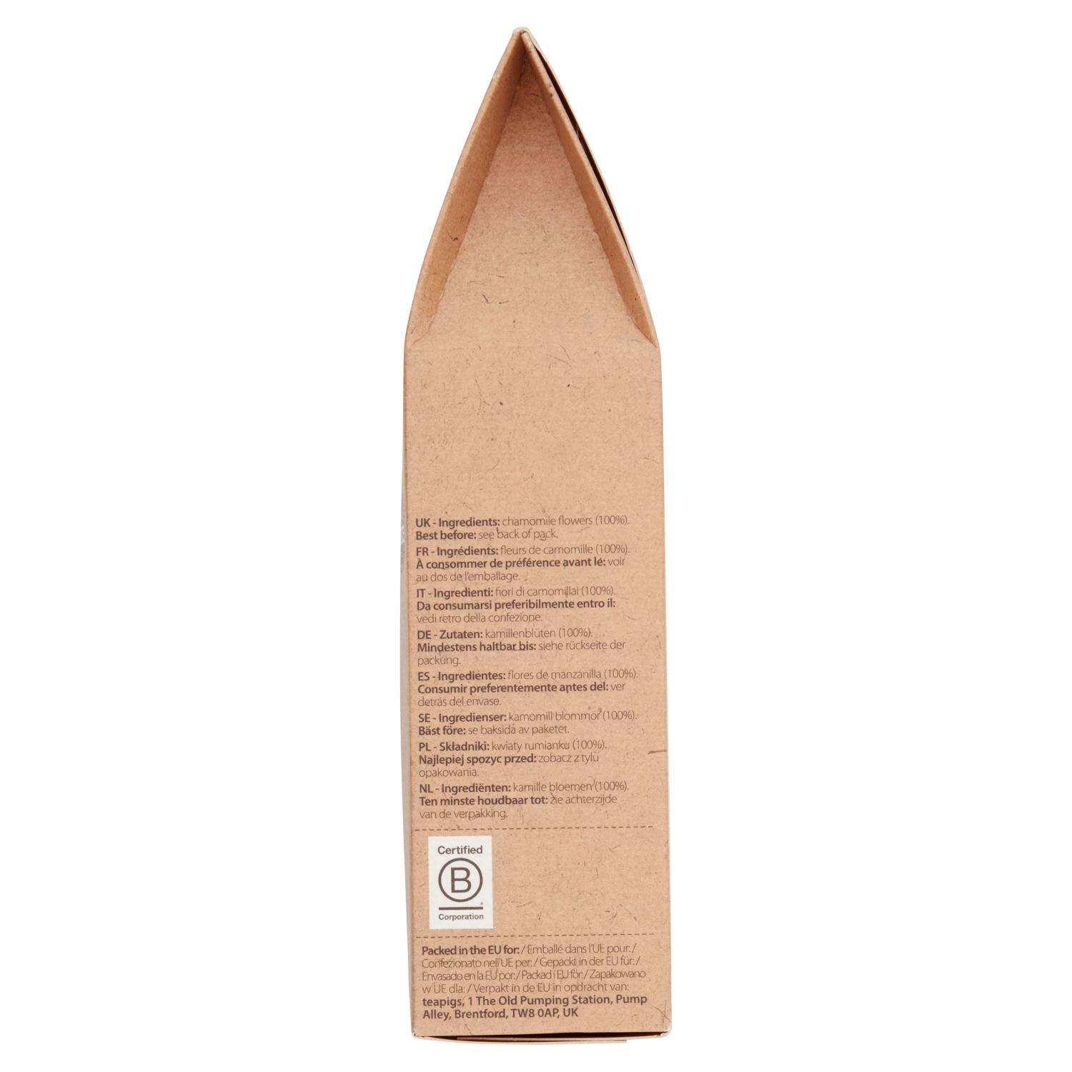 Teapigs Chamomile Flowers Tea Temples 15 x 1.5g (22.5g) - UK Food & Drink - 5060136750137