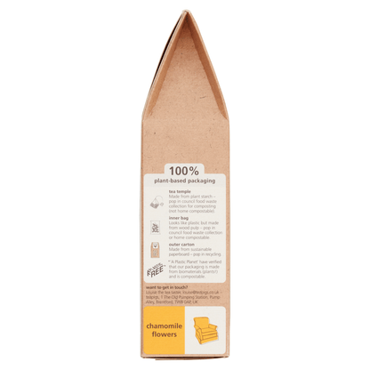 Teapigs Chamomile Flowers Tea Temples 15 x 1.5g (22.5g) - UK Food & Drink - 5060136750137