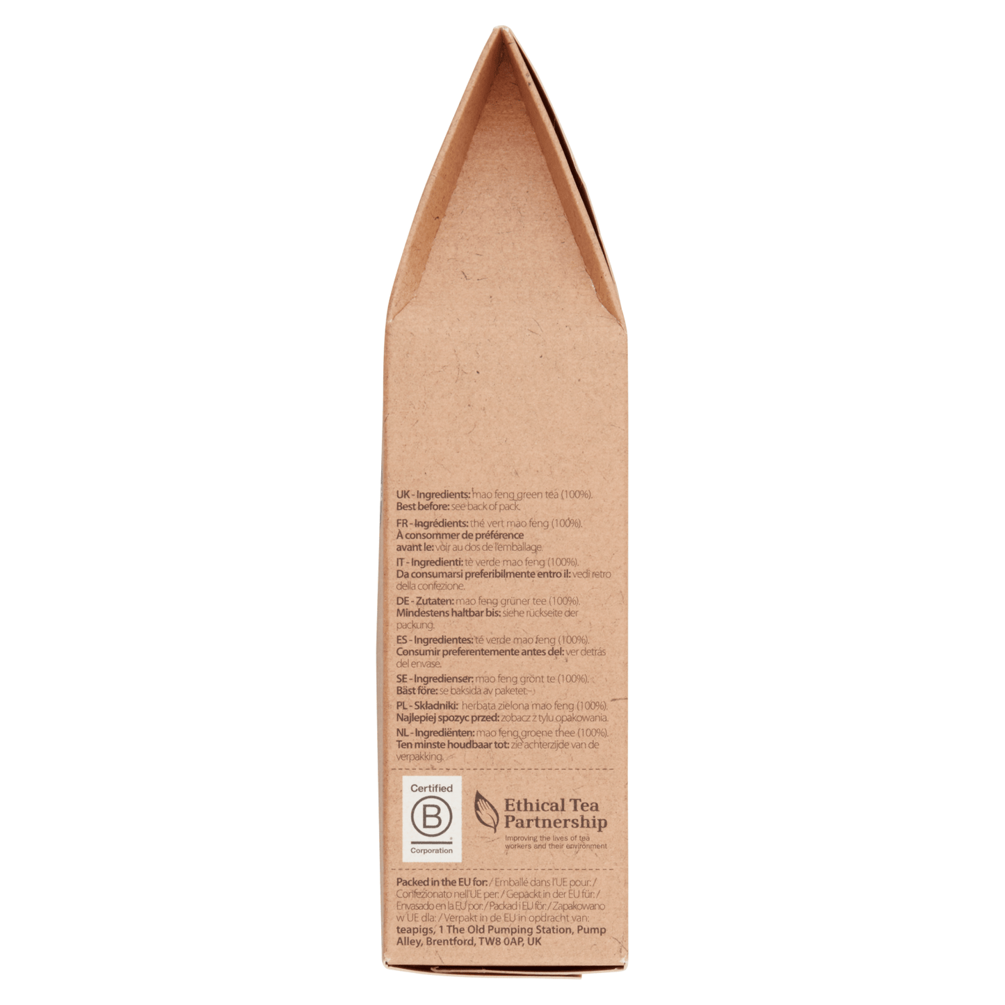 Teapigs Mao Feng Green Tea Temples 15 x 2.5g (37.5g) - UK Food & Drink - 5060136750052