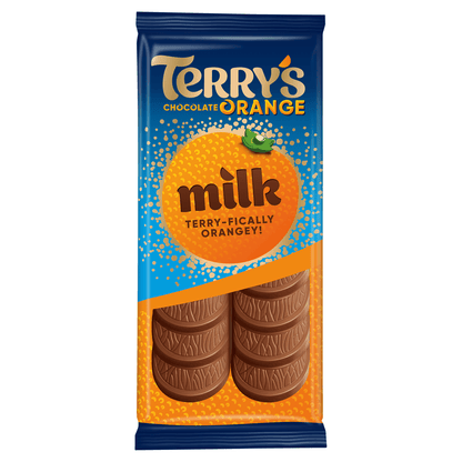 Terry's Chocolate Orange Milk 90g - UK Food & Drink - 3664346315272