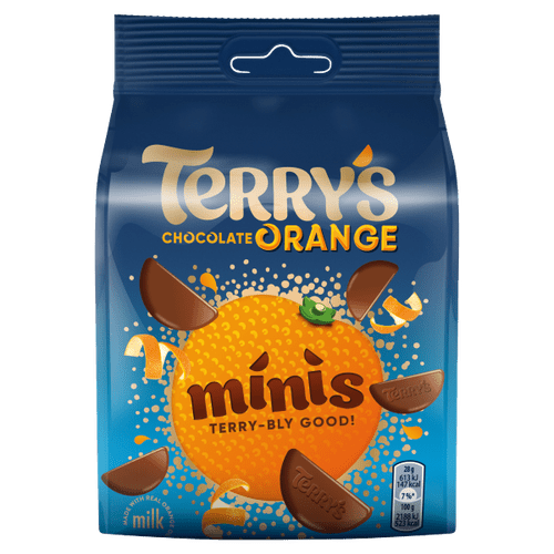 Terry's Chocolate Orange Minis 95g - UK Food & Drink - 3664346306522
