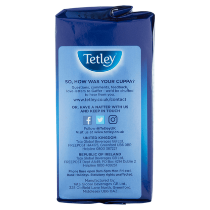 Tetley 40 Original Tea Bags 125g - UK Food & Drink - 5000208025497