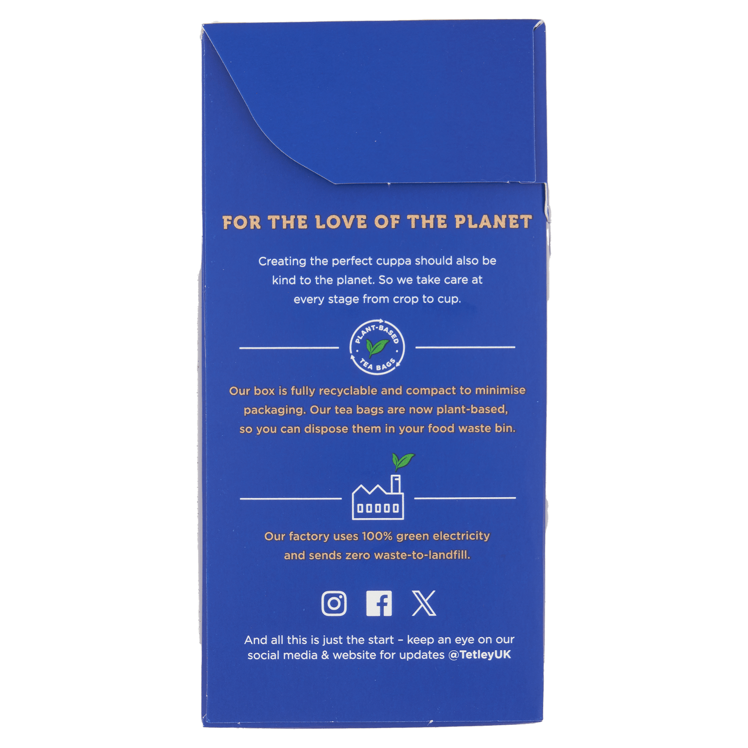 Tetley 80 Decaf Tea Bags 250g - UK Food & Drink - 5000208002450