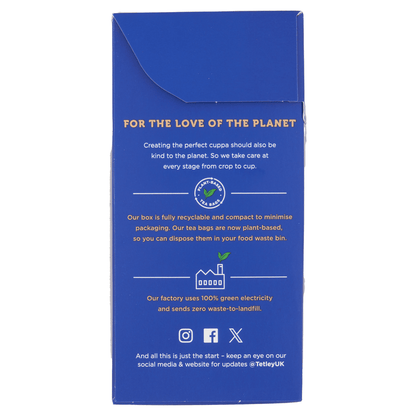 Tetley 80 Decaf Tea Bags 250g - UK Food & Drink - 5000208002450