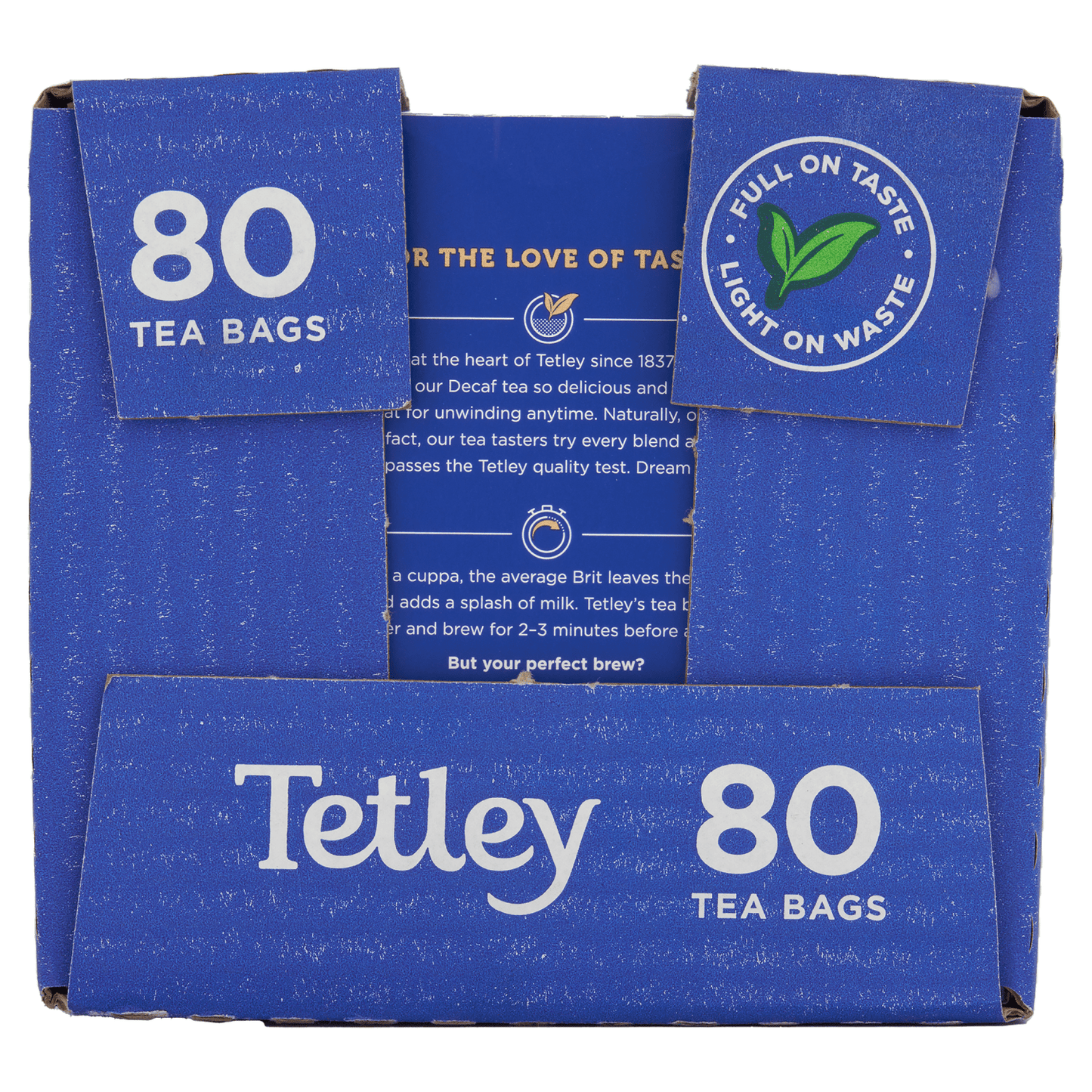 Tetley 80 Decaf Tea Bags 250g - UK Food & Drink - 5000208002450