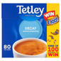 Tetley 80 Decaf Tea Bags 250g - UK Food & Drink - 5000208002450