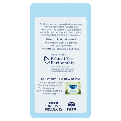 Tetley Decaf 40 Tea Bags 125g - UK Food & Drink - 5000208002436