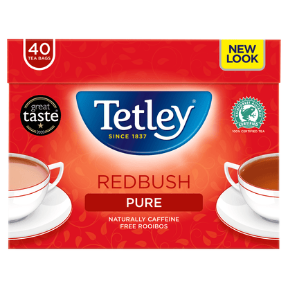 Tetley Redbush Tea Bags x40 - UK Food & Drink - 5000208038954