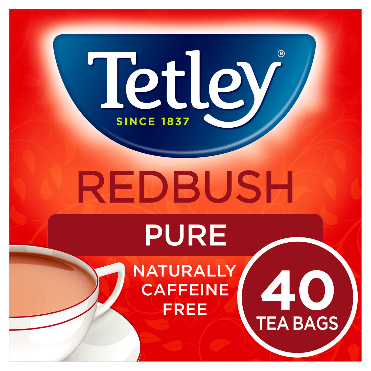 Tetley Redbush Tea Bags x40 - UK Food & Drink - 5000208038954