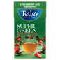 Tetley Super Green Revitalise Strawberry and Raspberry 20 Tea Bags 40g - UK Food & Drink - 5000208084951