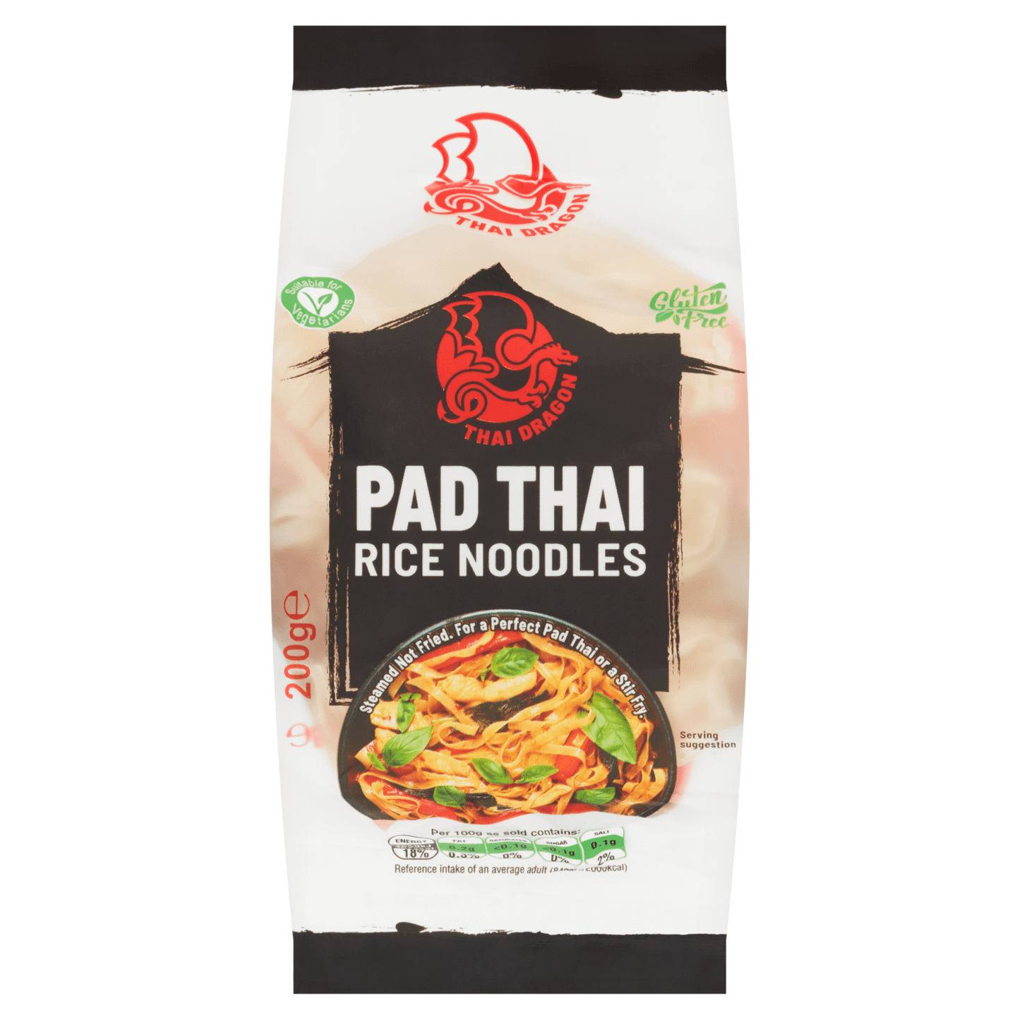 Thai Dragon Pad Thai Rice Noodles 200g - UK Food & Drink - 5020580019686