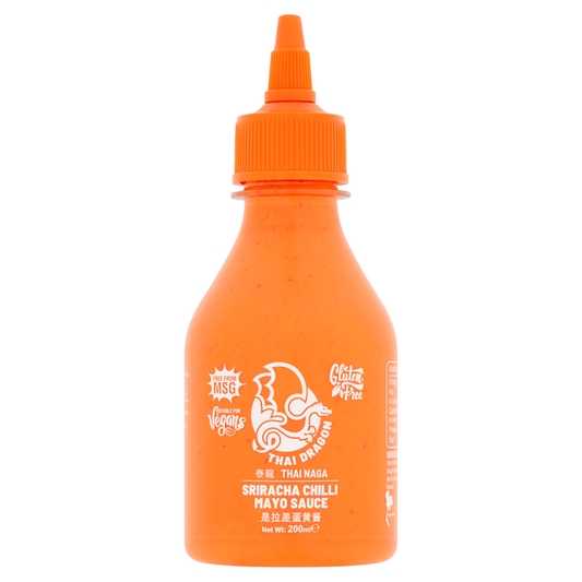 Thai Dragon Sriracha Chilli Mayo Sauce 200ml - UK Food & Drink - 5020580017019