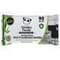 The Cheeky Panda 100% Bamboo Antibacterial Multi Surface Wipes - UK Food & Drink - 5060561630417