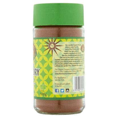 The Chicory Co. Organic Chicory Drink 100g - UK Food & Drink - 5013387432017