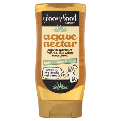 The Groovy Food Company Agave Nectar Light Amber & Mild 250ml - UK Food & Drink - 5060069170033