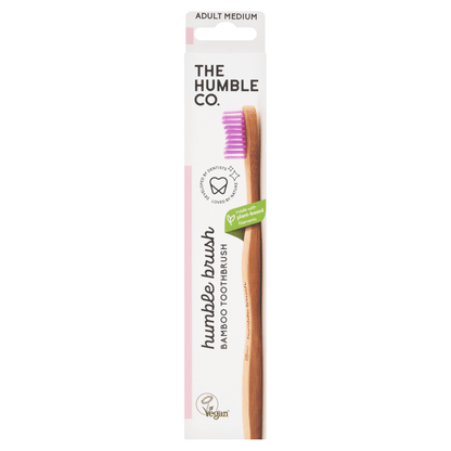 The Humble Co. Adult Medium Toothbrush - UK Food & Drink - 7350075693793