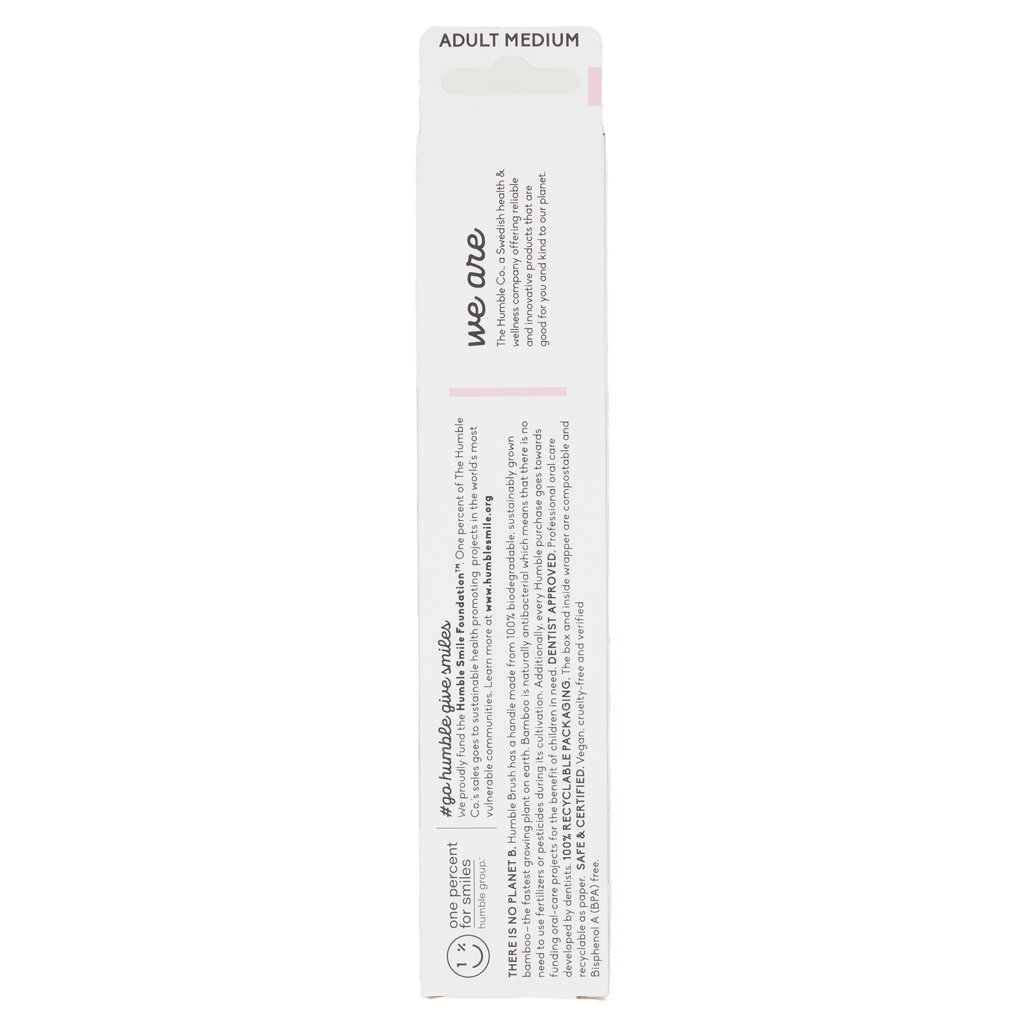 The Humble Co. Adult Medium Toothbrush - UK Food & Drink - 7350075693793