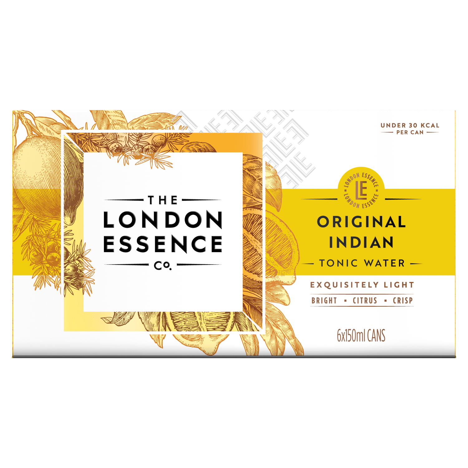 The London Essence Co. Original Indian Tonic Water 6 x 150ml - UK Food & Drink - 5010102242241