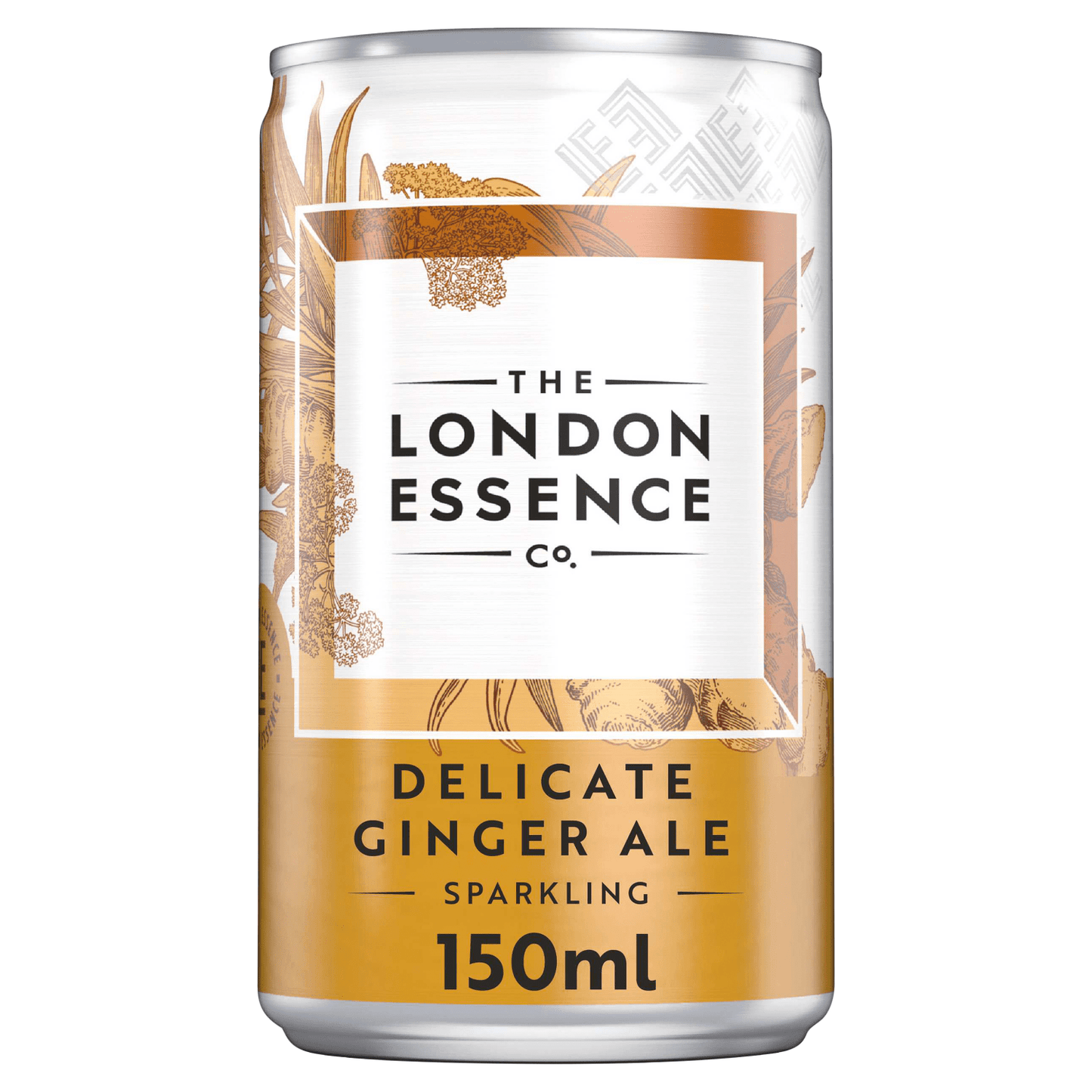 The London Essence Co. Sparkling Delicate Ginger Ale 6 x 150ml - UK Food & Drink - 5010102243842
