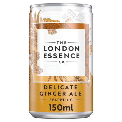 The London Essence Co. Sparkling Delicate Ginger Ale 6 x 150ml - UK Food & Drink - 5010102243842