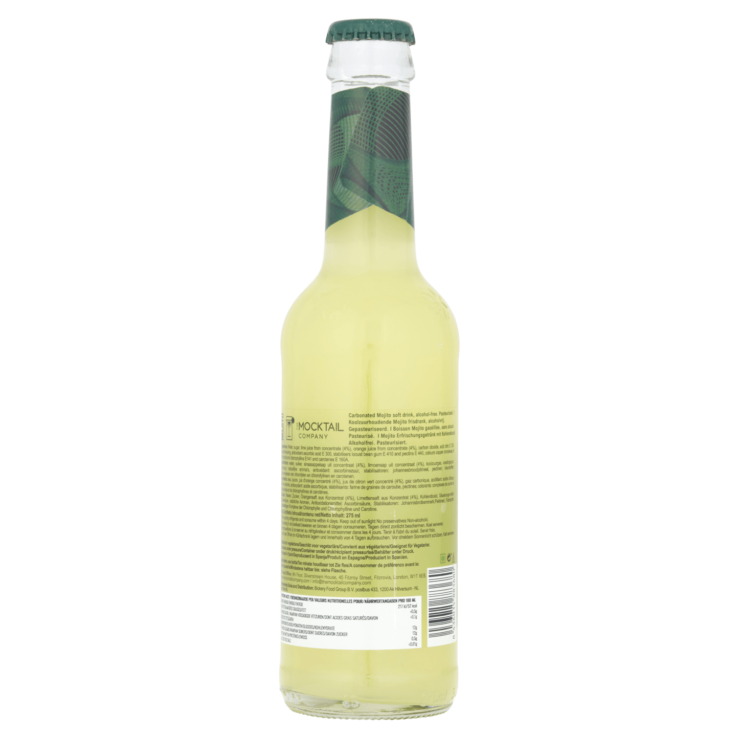 The Mocktail Company Nojito 275ml - UK Food & Drink - 8436015883680