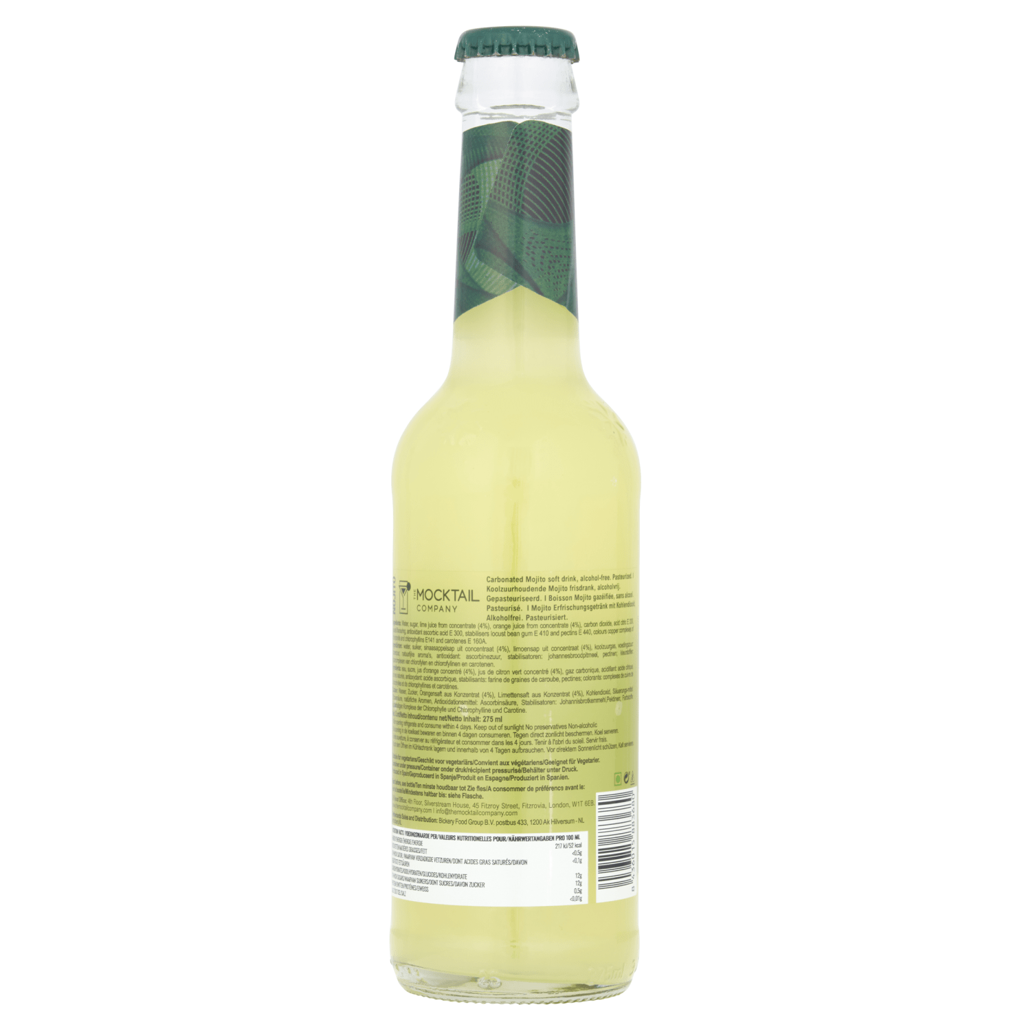 The Mocktail Company Nojito 275ml - UK Food & Drink - 8436015883680