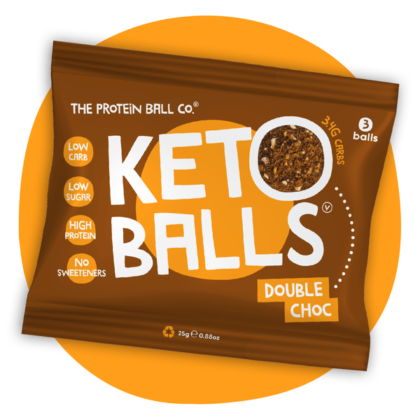The Protein Ball Co Double Chocolate Keto Balls - UK Food & Drink - 813047022665