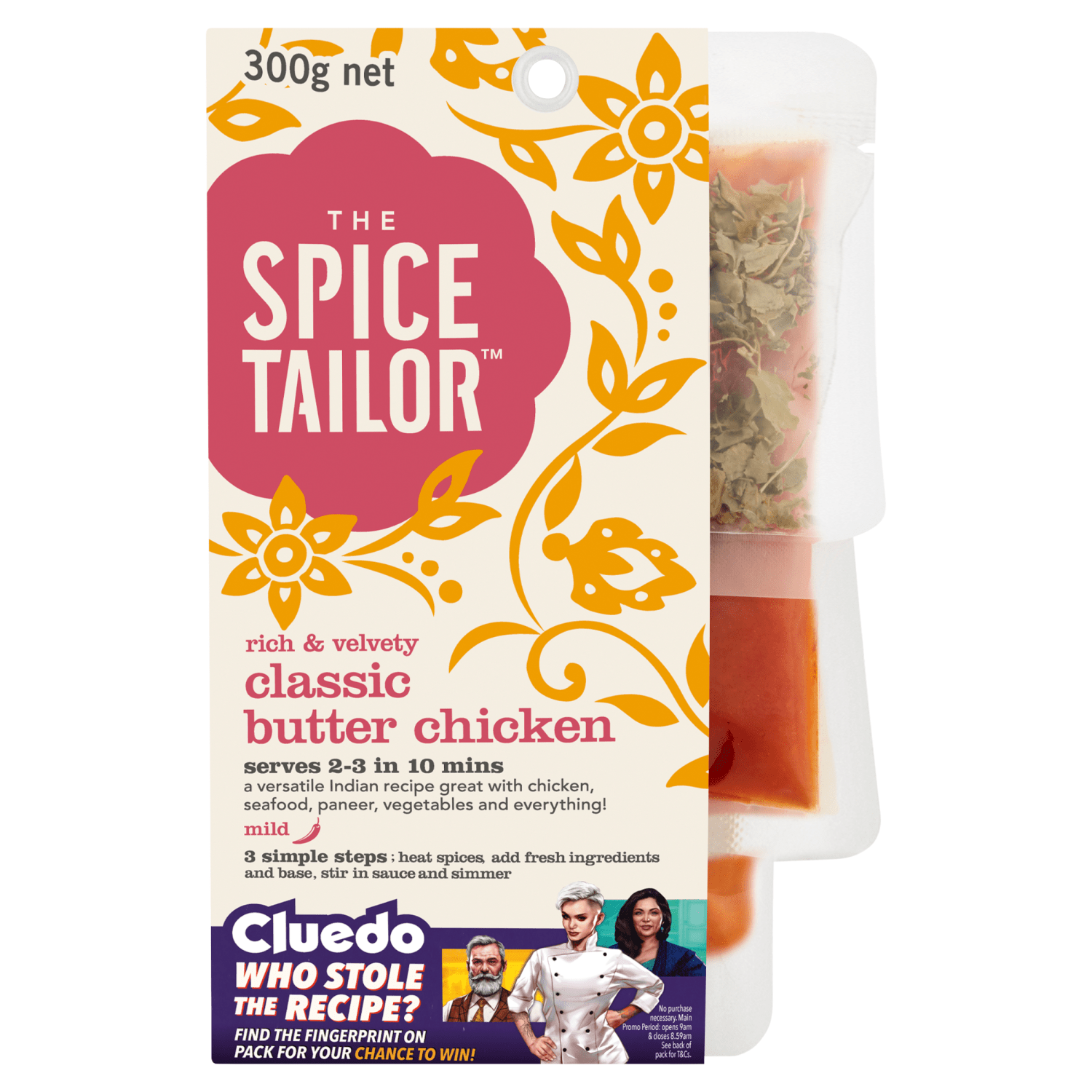 The Spice Tailor Classic Butter Chicken 300g - UK Food & Drink - 5052675000224