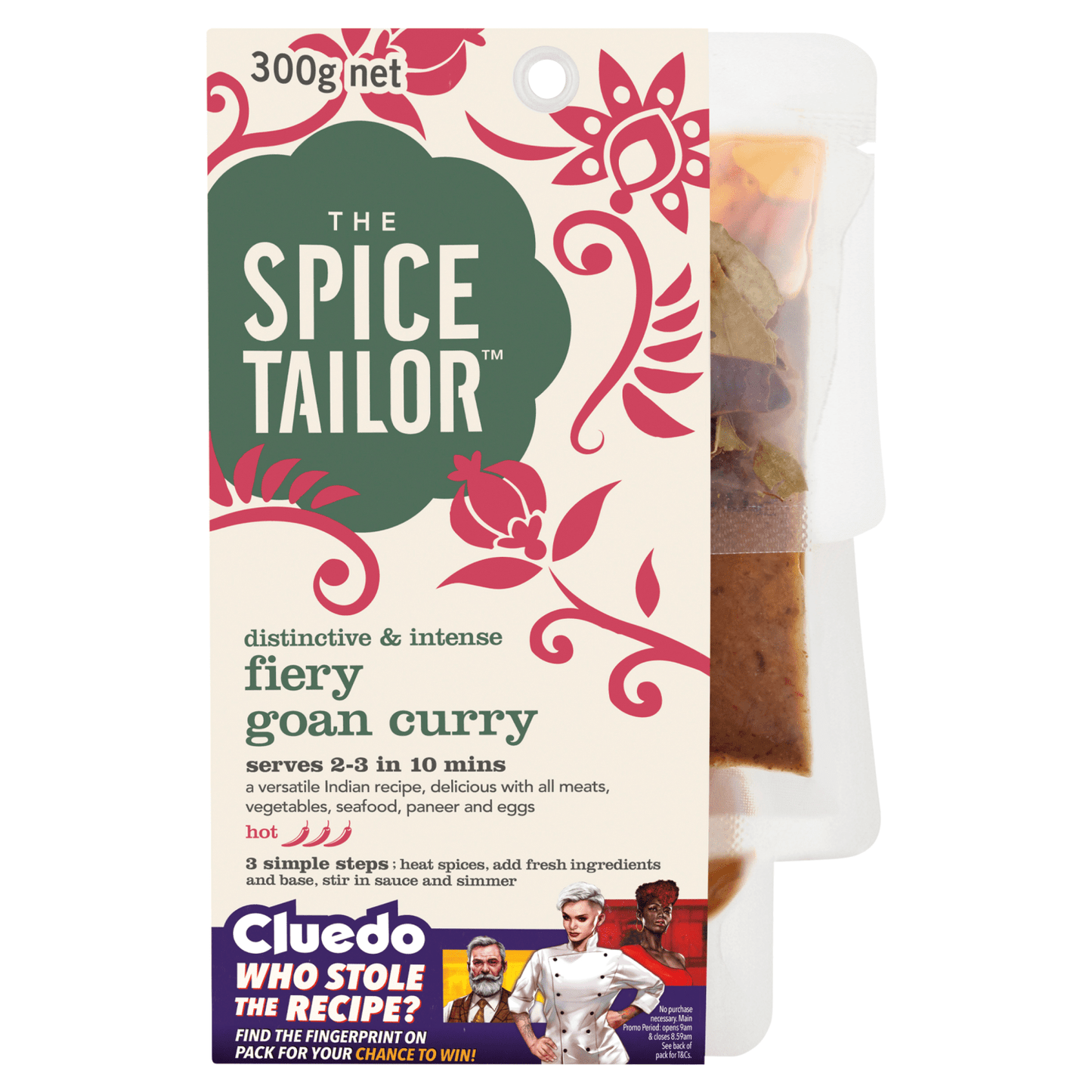 The Spice Tailor Fiery Goan Curry 300g - UK Food & Drink - 5052675000248