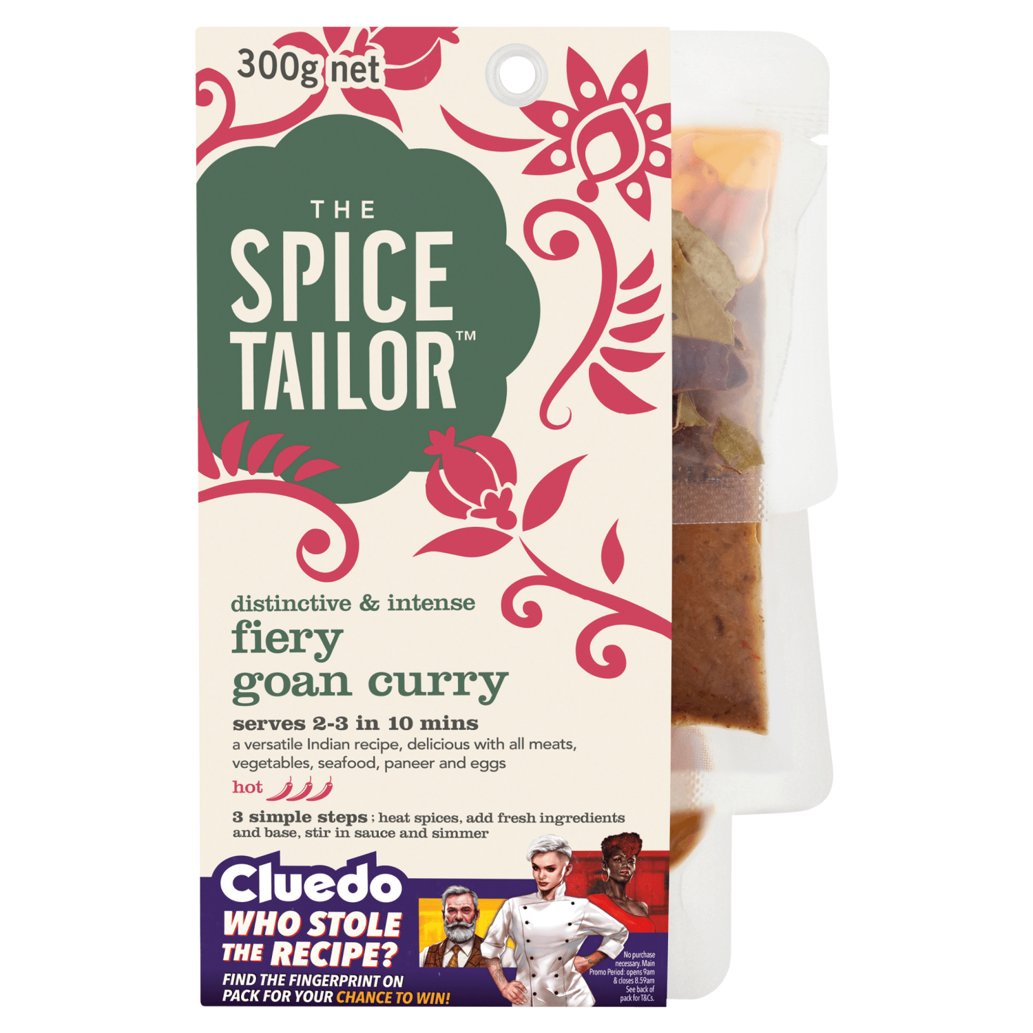The Spice Tailor Fiery Goan Curry 300g - UK Food & Drink - 5052675000248