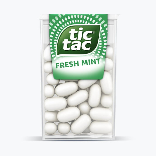 Tic Tac Fresh Mint 18g - UK Food & Drink - 80052043
