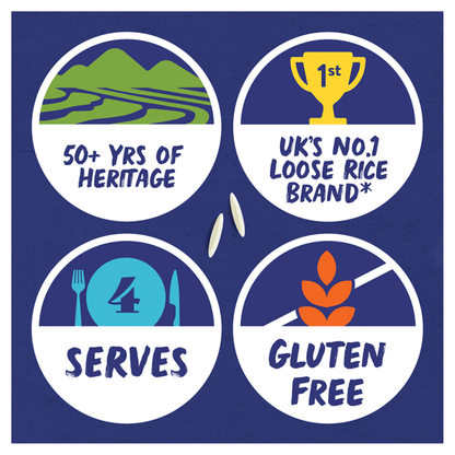 Tilda Boil in Bag Pure Basmati Rice 250g - UK Food & Drink - 5011157090313