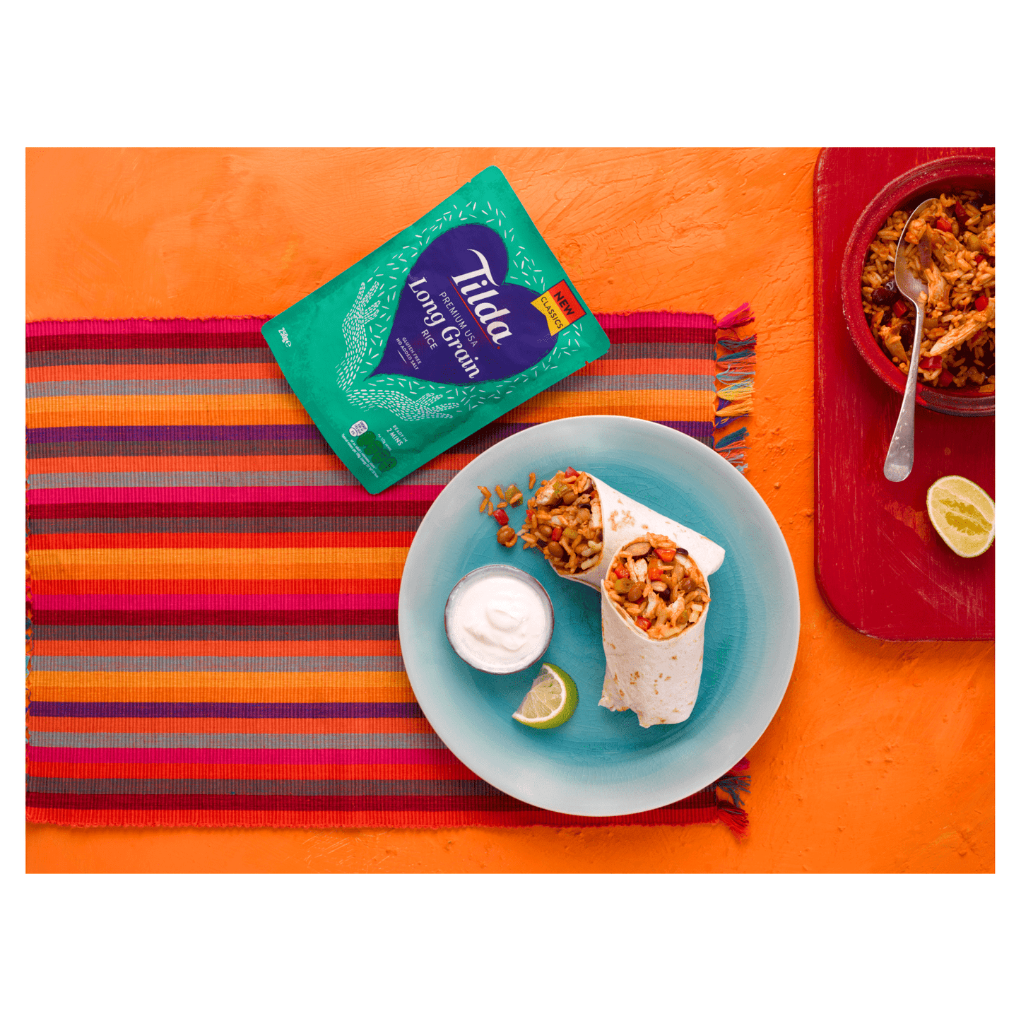 Tilda Classics Long Grain Rice 250g - UK Food & Drink - 5011157995472