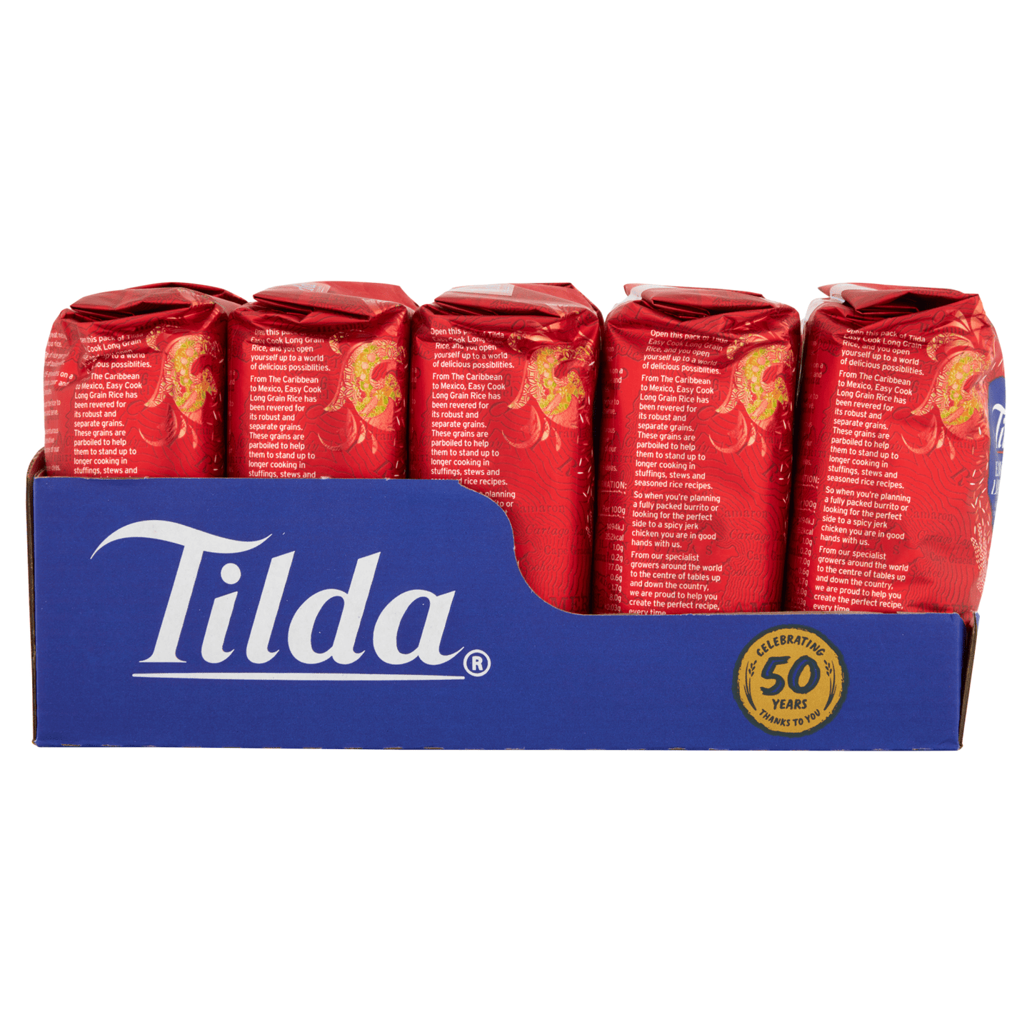 Tilda Easy Cook Long Grain 500g - UK Food & Drink - 5011157620114