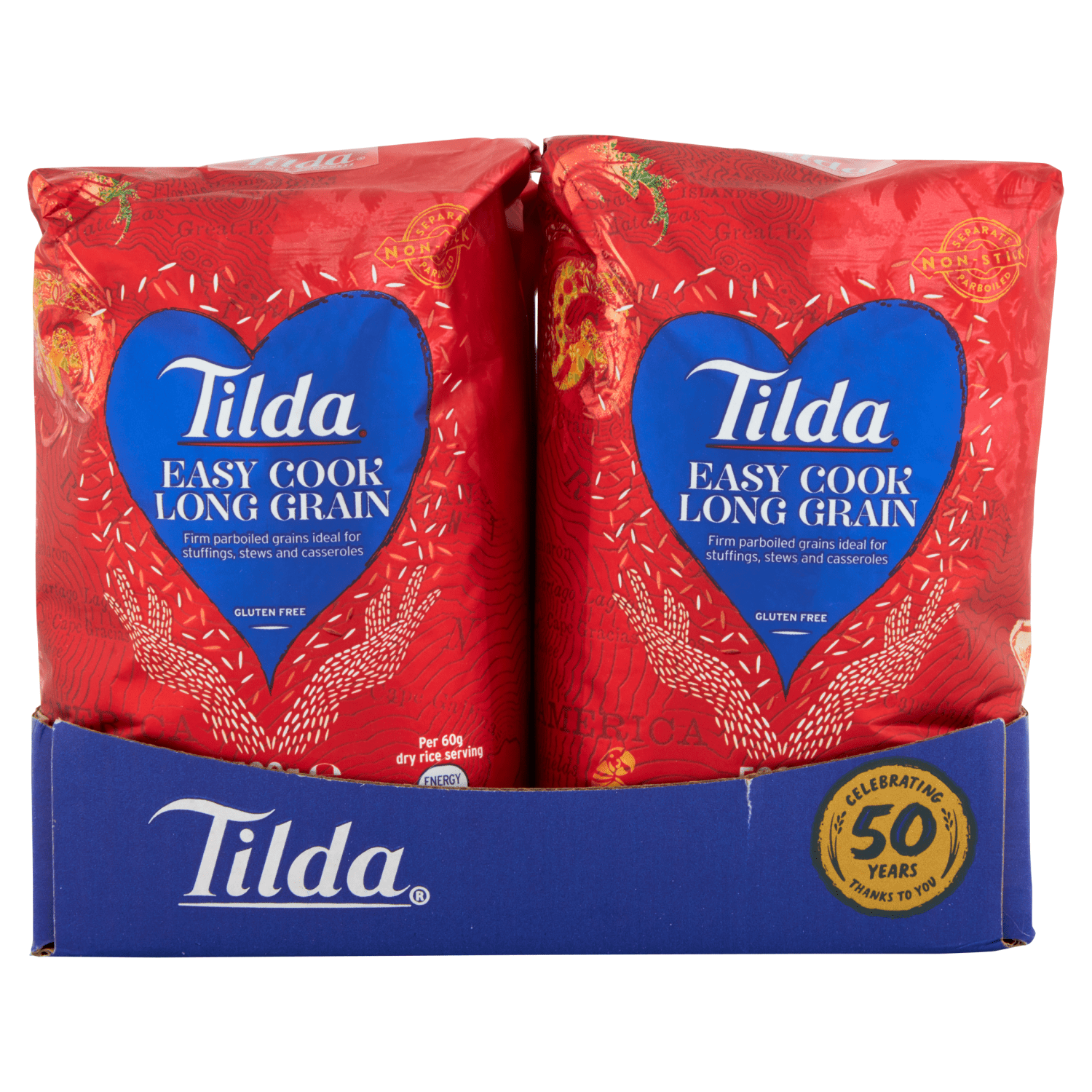 Tilda Easy Cook Long Grain 500g - UK Food & Drink - 5011157620114