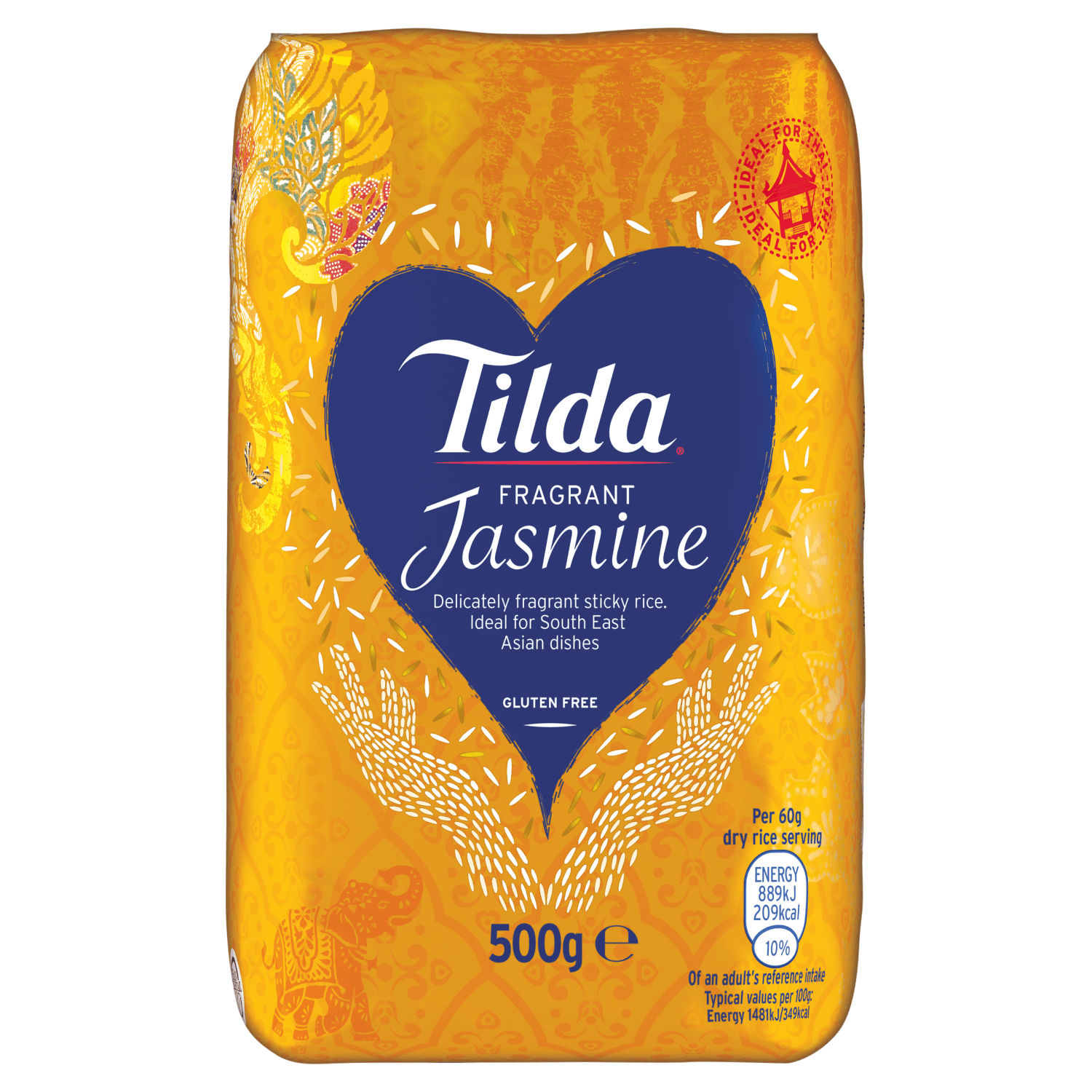 Tilda Fragrant Jasmine 500g - UK Food & Drink - 5011157730172