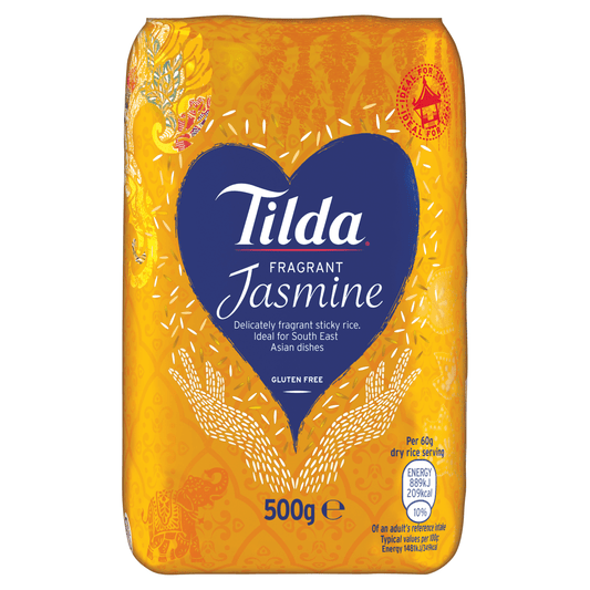 Tilda Fragrant Jasmine 500g - UK Food & Drink - 5011157730172