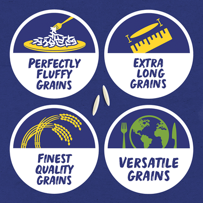 Tilda Long Grain 500g - UK Food & Drink - 5011157610115