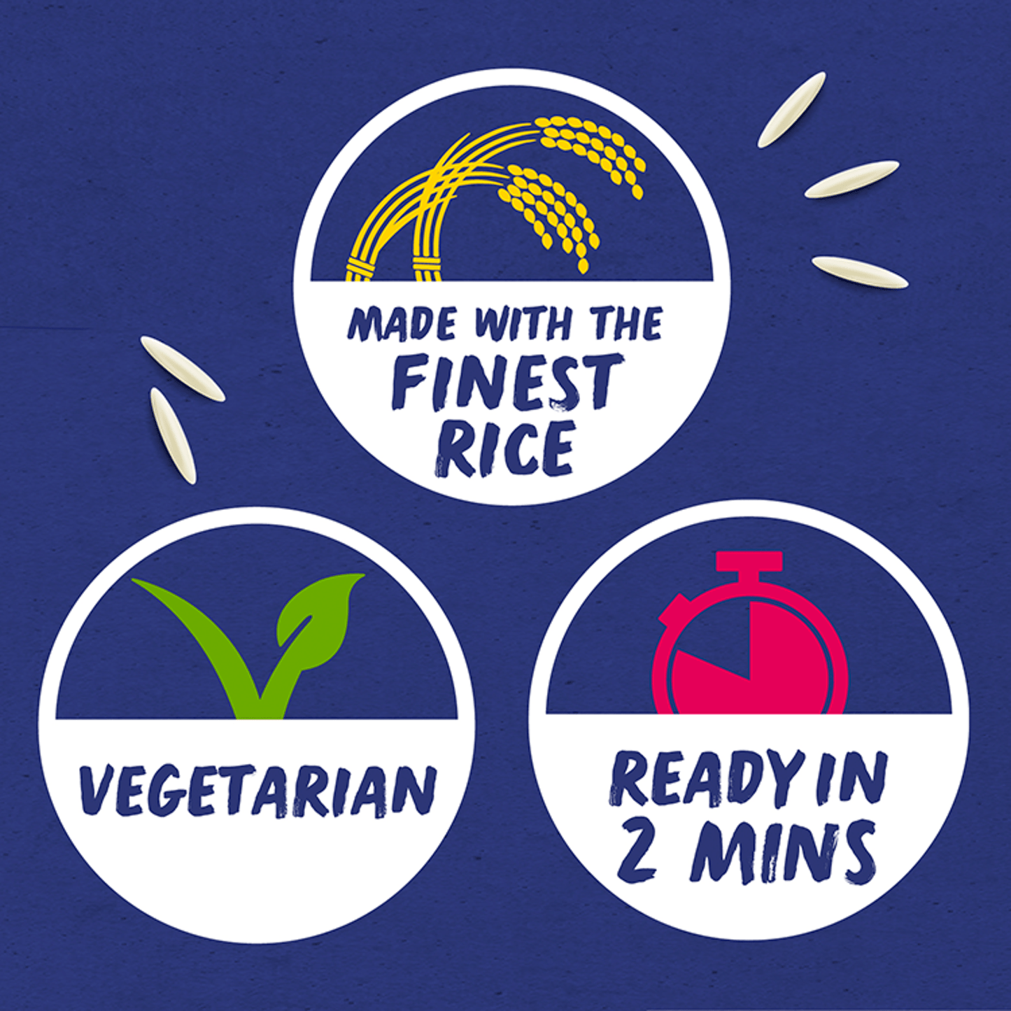 Tilda Microwave Egg Fried Rice 250g - UK Food & Drink - 5011157888125