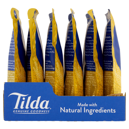 Tilda Microwave Lemon & Herbs Basmati Rice 250g - UK Food & Drink - 5011157888323