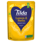 Tilda Microwave Lemon & Herbs Basmati Rice 250g - UK Food & Drink - 5011157888323