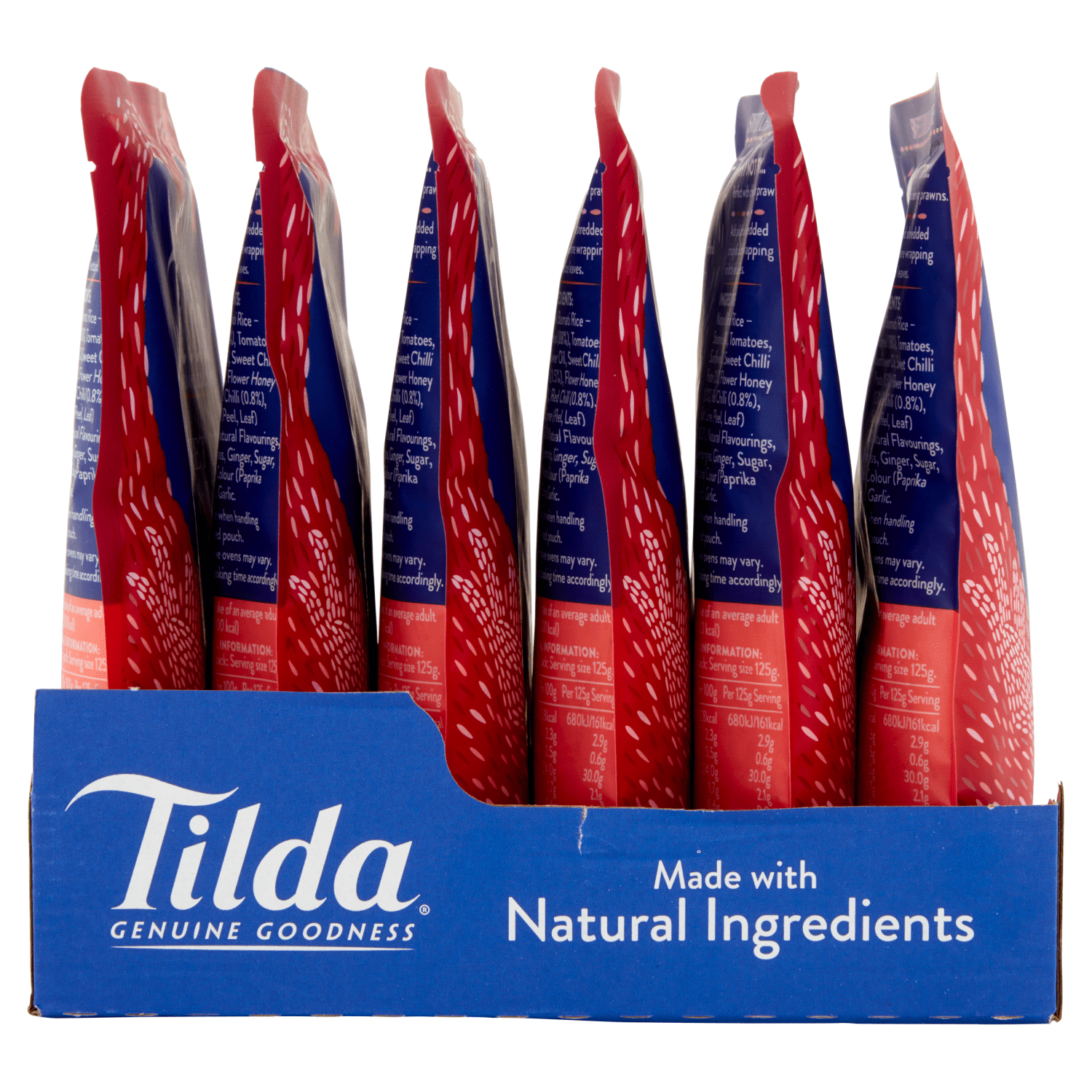 Tilda Microwave Sweet Chilli and Lime Basmati Rice 250g - UK Food & Drink - 5011157900032