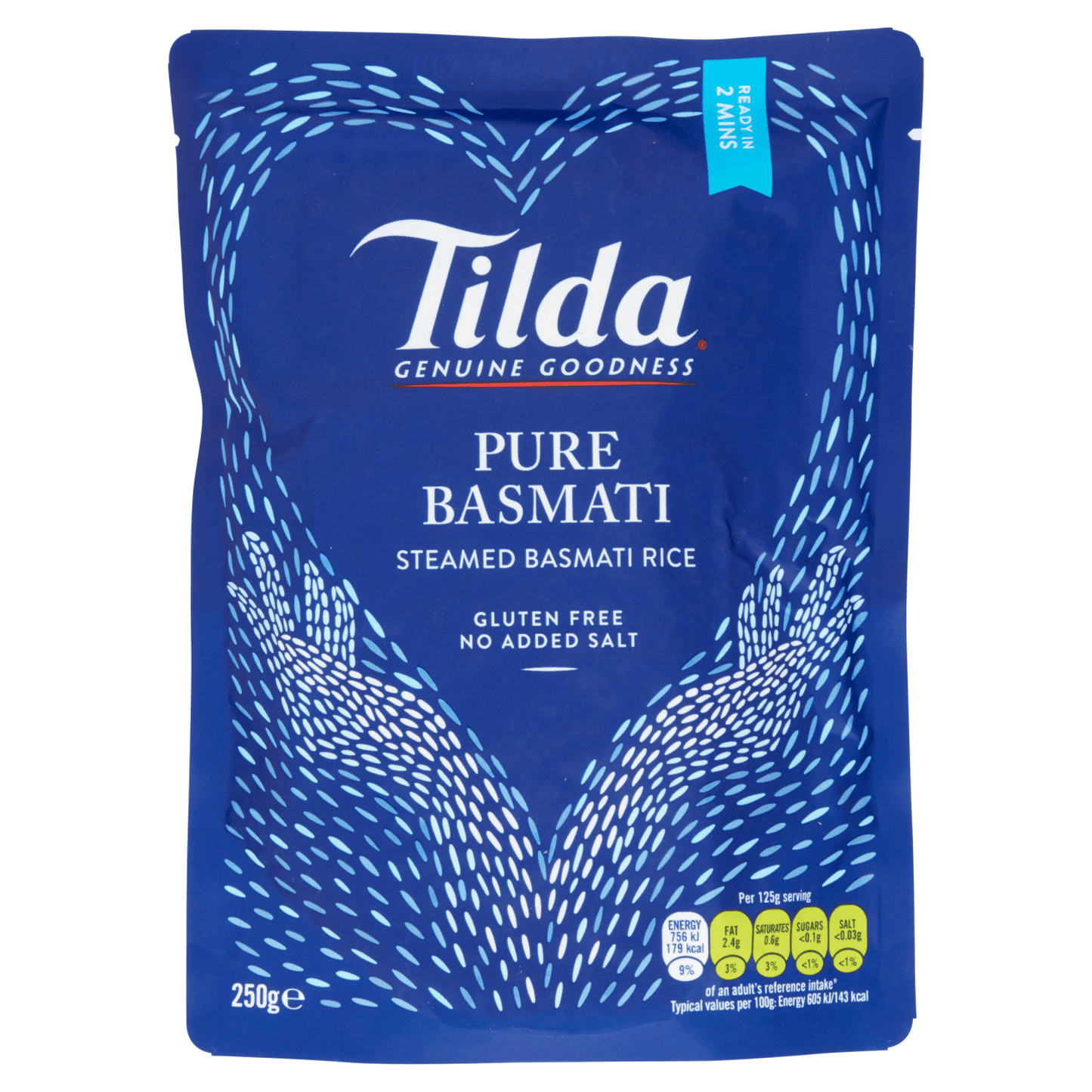 Tilda Pure Microwave Basmati Rice Classics 250g - UK Food & Drink - 5011157888101
