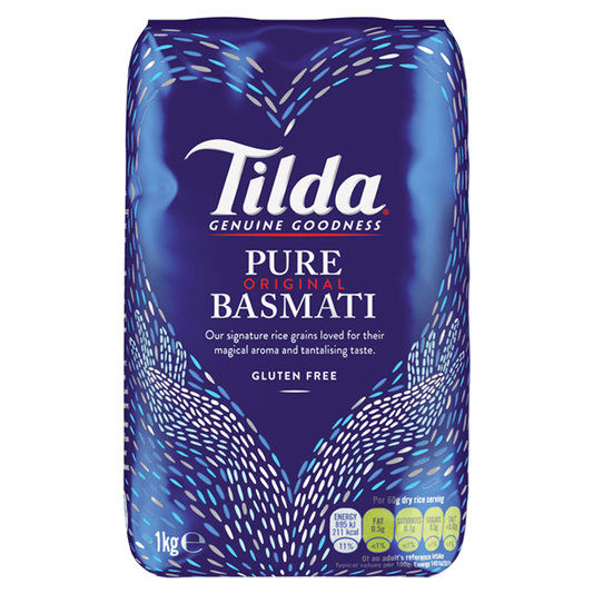 Tilda Pure Original Basmati 1kg - UK Food & Drink - 5011157630229