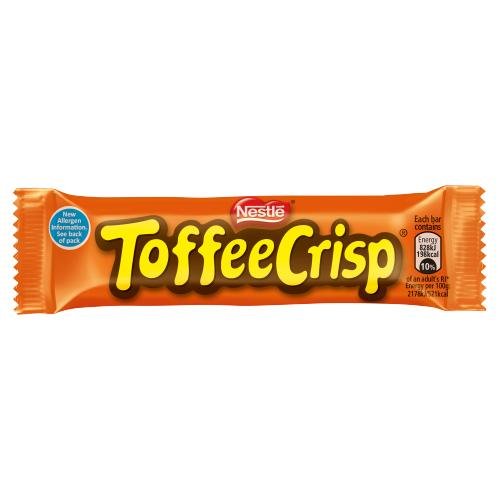 Toffee Crisp 38g - UK Food & Drink - 8445290357700