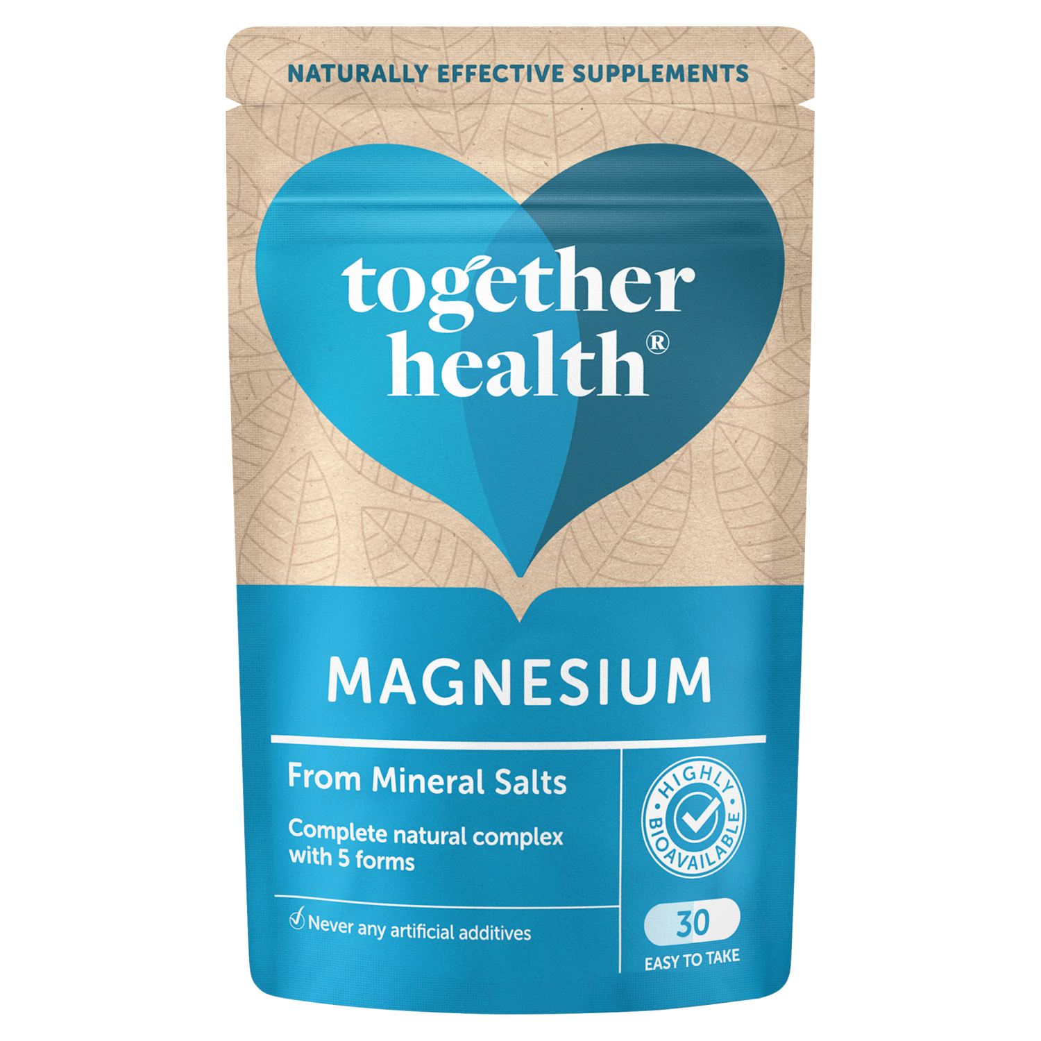 Together Health 30 Magnesium from Mineral - Rich Water - UK Food & Drink - 5060170530238