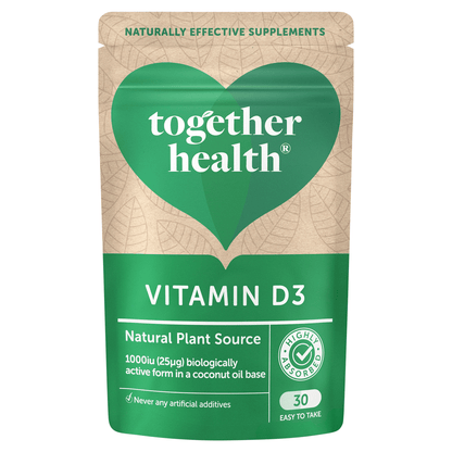 Together Health 30 Vitamin D3 Natural Plant Source - UK Food & Drink - 5060170530474